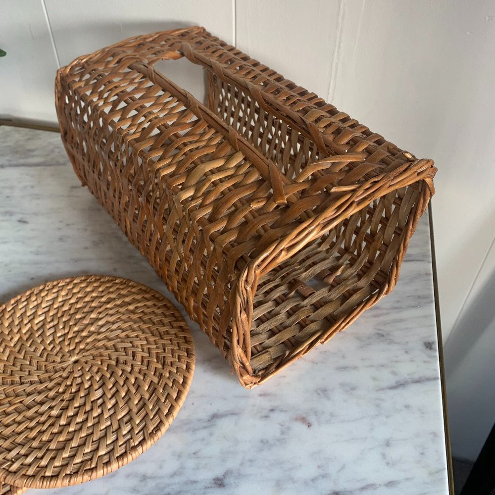Boho Wicker Set - Picture 8 of 12